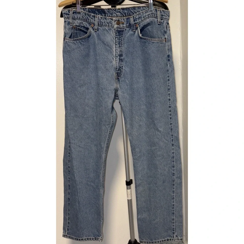 Levi's 505 Mens Blue Jeans Size 38W X 30L